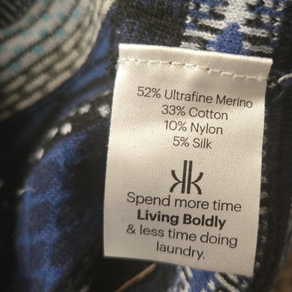 Krimson Klover Jelena skirt L wool silk blend - Picture 4 of 6